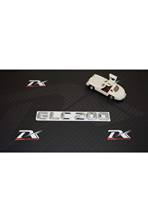 Glc200 Bagaj Krom Metal 3m 3d Yazı Logo
