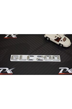 Glc200 Bagaj Krom Metal 3m 3d Yazı Logo