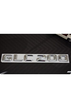 Glc200 Bagaj Krom Metal 3m 3d Yazı Logo