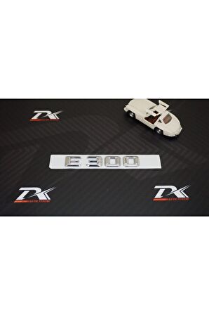 Mercedes Benz E300 Bagaj Krom Metal 3m 3d Yazı Logo