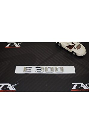 Mercedes Benz E300 Bagaj Krom Metal 3m 3d Yazı Logo