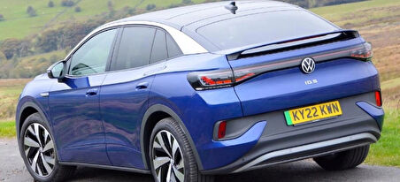 DK Tuning VW Volkswagen iD 5 Bagaj Beyaz Yazı Logo Arma