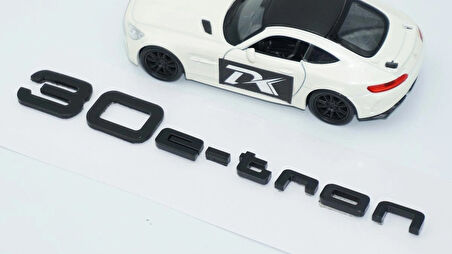 DK Tuning 30 e-tron Bagaj Siyah ABS Yazı Logo Audi İle Uyumlu