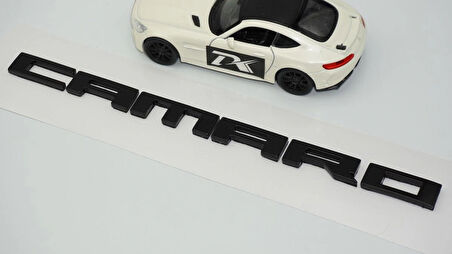 DK Tuning Camaro Bagaj Siyah Yazı Logo Arma Chevrolet ile Uyumlu