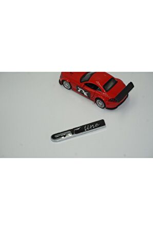 DK Dacia GT Line Duster Logan Bagaj 3M Krom Siyah Metal Logo