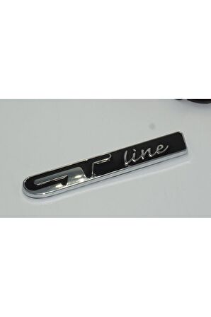 DK Dacia GT Line Duster Logan Bagaj 3M Krom Siyah Metal Logo