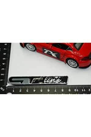 DK Dacia GT Line Duster Logan Bagaj 3M Krom Siyah Metal Logo