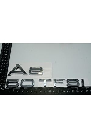 Audi A8 50 Tfsi Krom Abs 3m 3d Bagaj Yazı Logo Orjinal Ürün