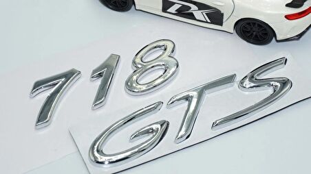 DK Tuning Porsche 718 GTS Bagaj 3M 3D ABS Yazı Logo Amblem Seti