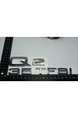Audi Q2 35 Tfsi Krom Abs 3m 3d Bagaj Yazı Logo Orjinal Ürün