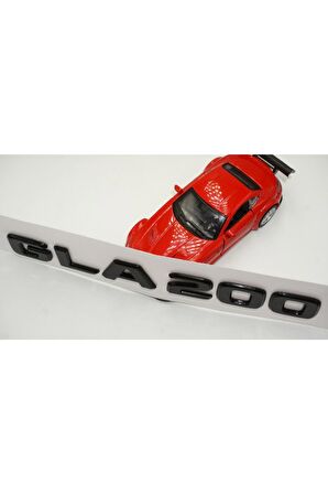 Gla 200 Bagaj Parlak Siyah Abs 3m 3d Yazı Logo