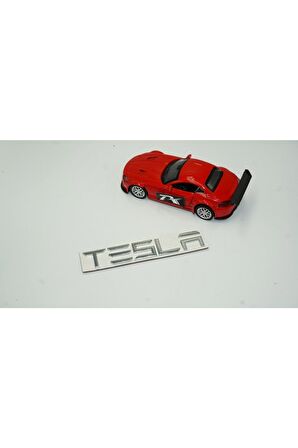 Tesla Model 3 Y S X Series Bagaj Krom Metal 3m 3d Yazı Logo Ürün