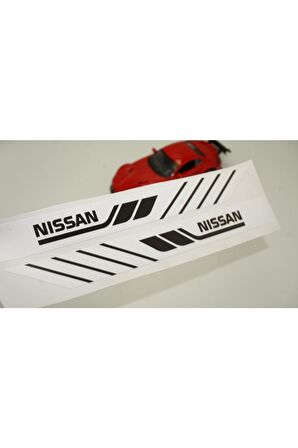 Nissan Yan Aynalar Selefon Kaplama Sticker Seti