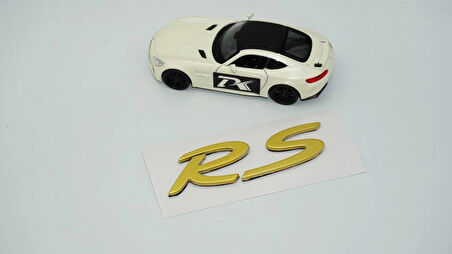 DK Tuning Porsche 911 RS Bagaj Sarı Gold ABS Yazı Logo Amblem