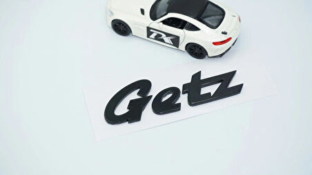 DK Tuning Getz Bagaj 3M 3D Siyah ABS Yazı Logo Hyundai İle Uyumlu