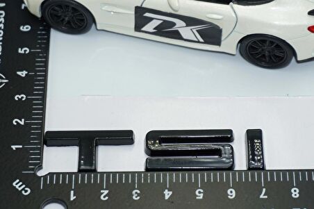 DK Tuning İbiza TSi Bagaj Siyah ABS Yazı Logo Amblem Seat İle Uyumlu