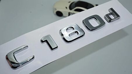 DK Tuning Benz C180d Bagaj Krom ABS 3M 3D Yazı Logo