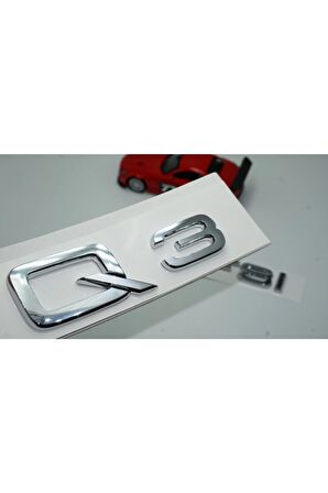 Audi Q3 35 Tfsi Krom Abs 3m 3d Bagaj Yazı Logo Orjinal Ürün