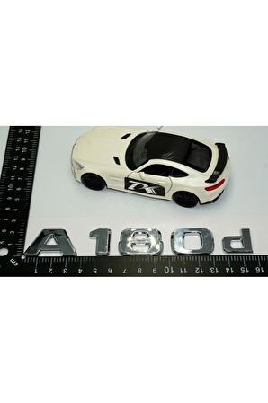 DK Benz A180d Bagaj Krom ABS 3M 3D Yazı Logo