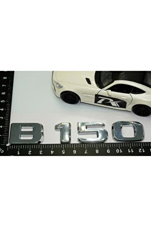 DK Benz B150 Bagaj Krom ABS 3M 3D Yazı Logo