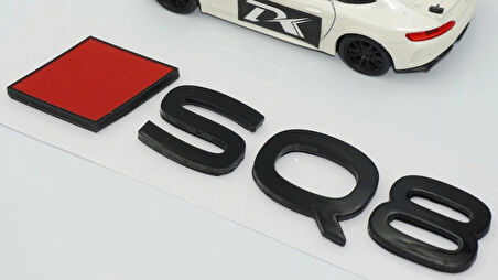 DK Tuning SQ8 e-tron Bagaj Siyah 3M Yazı Logo Audi İle Uyumlu