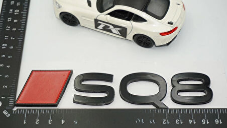 DK Tuning SQ8 e-tron Bagaj Siyah 3M Yazı Logo Audi İle Uyumlu