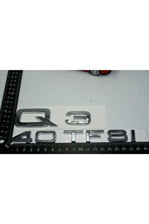 Audi Q3 40 Tfsi Krom Abs 3m 3d Bagaj Yazı Logo Uyumlu