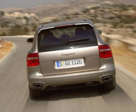 DK Tuning Porsche Cayenne 2004 2010 Bagaj Yazı Logo Amblem