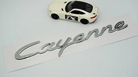 DK Tuning Porsche Cayenne 2004 2010 Bagaj Yazı Logo Amblem
