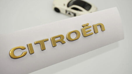 DK Tuning C1 C4 C4-X e C4-X Gold Bagaj Logo Arma Citroen ile Uyumlu