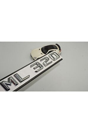 Mercedes Benz Ml320 Bagaj Krom Metal 3m 3d Yazı Logo
