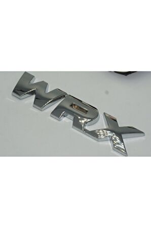 DK Subaru WRX Krom Metal 3M 3D Bagaj Yazı Logo Ürün