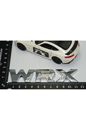DK Subaru WRX Krom Metal 3M 3D Bagaj Yazı Logo Ürün