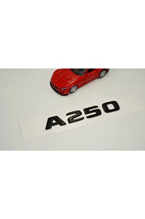 A 250 Bagaj Parlak Siyah Abs 3m 3d Yazı Logo