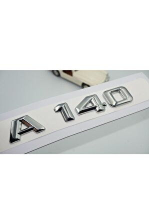 A 140 Bagaj Krom Metal 3m 3d Yazı Logo