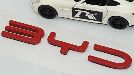 DK Tuning Byd Bagaj Kırmızı ABS Bagaj Yazı Logo Arma