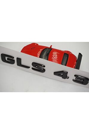 Gls 43 Bagaj Parlak Siyah Abs 3m 3d Yazı Logo