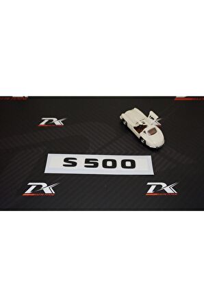 S500 Bagaj Yazı Logo Mat Siyah Renk Oem Ürün