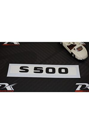 S500 Bagaj Yazı Logo Mat Siyah Renk Oem Ürün