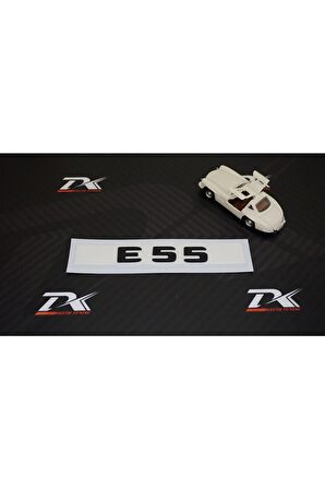 E55 Bagaj Mat Siyah 3m Yazı Logo Orjinal Ürün