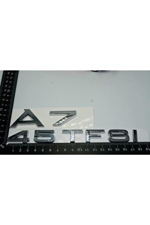 Audi A7 45 Tfsi Krom Abs 3m 3d Bagaj Yazı Logo Orjinal Ürün