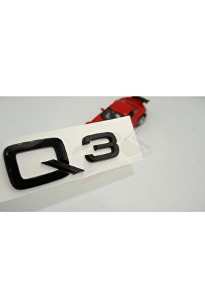 Audi Q3 Bagaj Krom 3m Yazı Logo Orjinal Ürün Uyumlu