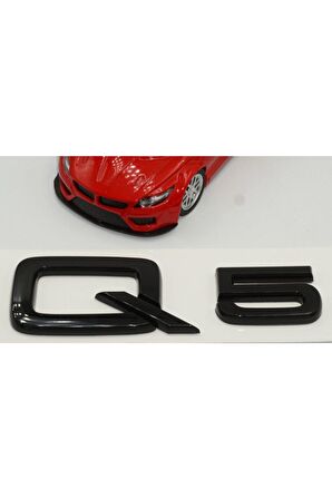 Audi Q5 Bagaj Parlak Siyah 3m Yazı Logo Orjinal Ürün