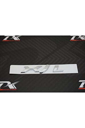 Xjl Bagaj 3m 3d Krom Logo Amblem Orjinal Ürün