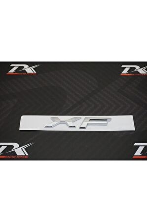 Xf Bagaj 3m 3d Krom Logo Amblem Orjinal Ürün