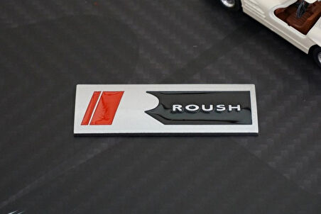 DK Tuning Ford Mustang ROUSH Bagaj Body Logo Krom Metal 3M Plaka