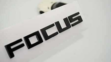 DK Tuning Ford Focus MK4 Yeni Model Bagaj 3M 3D Siyah ABS Logo Amblem