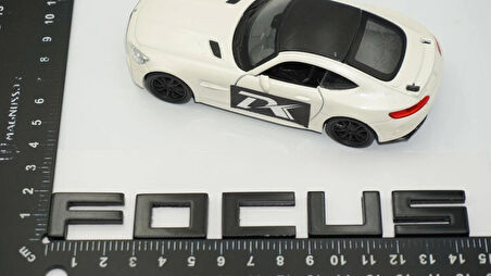 DK Tuning Ford Focus MK4 Yeni Model Bagaj 3M 3D Siyah ABS Logo Amblem