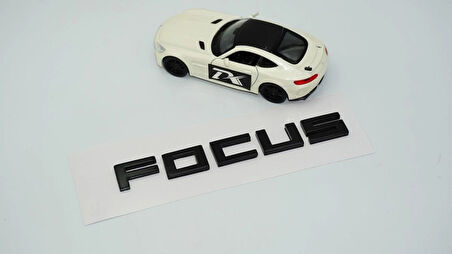 DK Tuning Ford Focus MK4 Yeni Model Bagaj 3M 3D Siyah ABS Logo Amblem