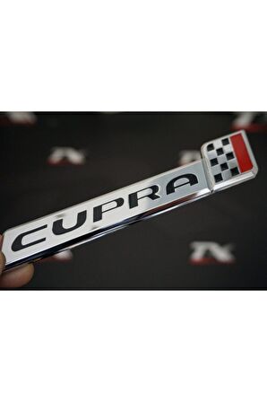 Cupra Leon Ibiza Altea Bagaj Krom Metal 3m 3d Yazı Logo